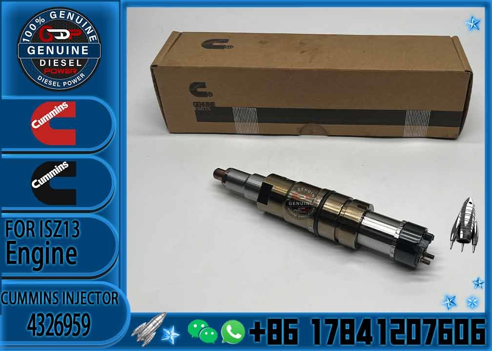 GAMEN 6 Months Warranty Common Rail Diesel Engine Fuel Injector 4326959 For DC09 DC13 DC16 Diesel Engine SCANIA