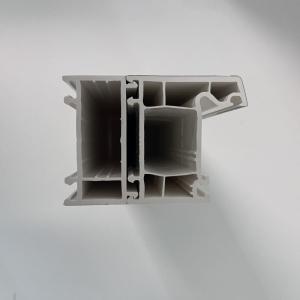 Quality 5mm 16mm 20mm Laminated UPVC Window Profiles 60B With Drainage Grooves wholesale