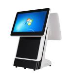 Small Retail Store Fast Food Cafe Payment Kiosk with 15.6'' Display and 4/8/16GB
