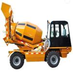 Large Drum 4WD Automatic Cement Mixer Lorry Self Loading Diesel Portable 6.5m3