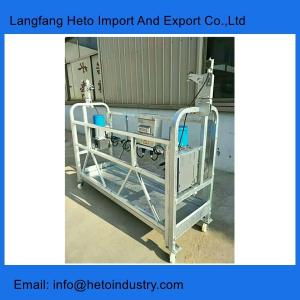 Quality Good quality building cleaning cradle vietnam 7.5 meters ZLP800 painting steel temporary gondola wholesale