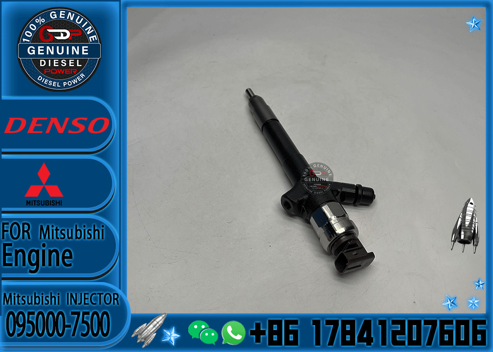 Diesel Injector 1465A279 Common Rail Injector 095000-7500 for Mitsubishi