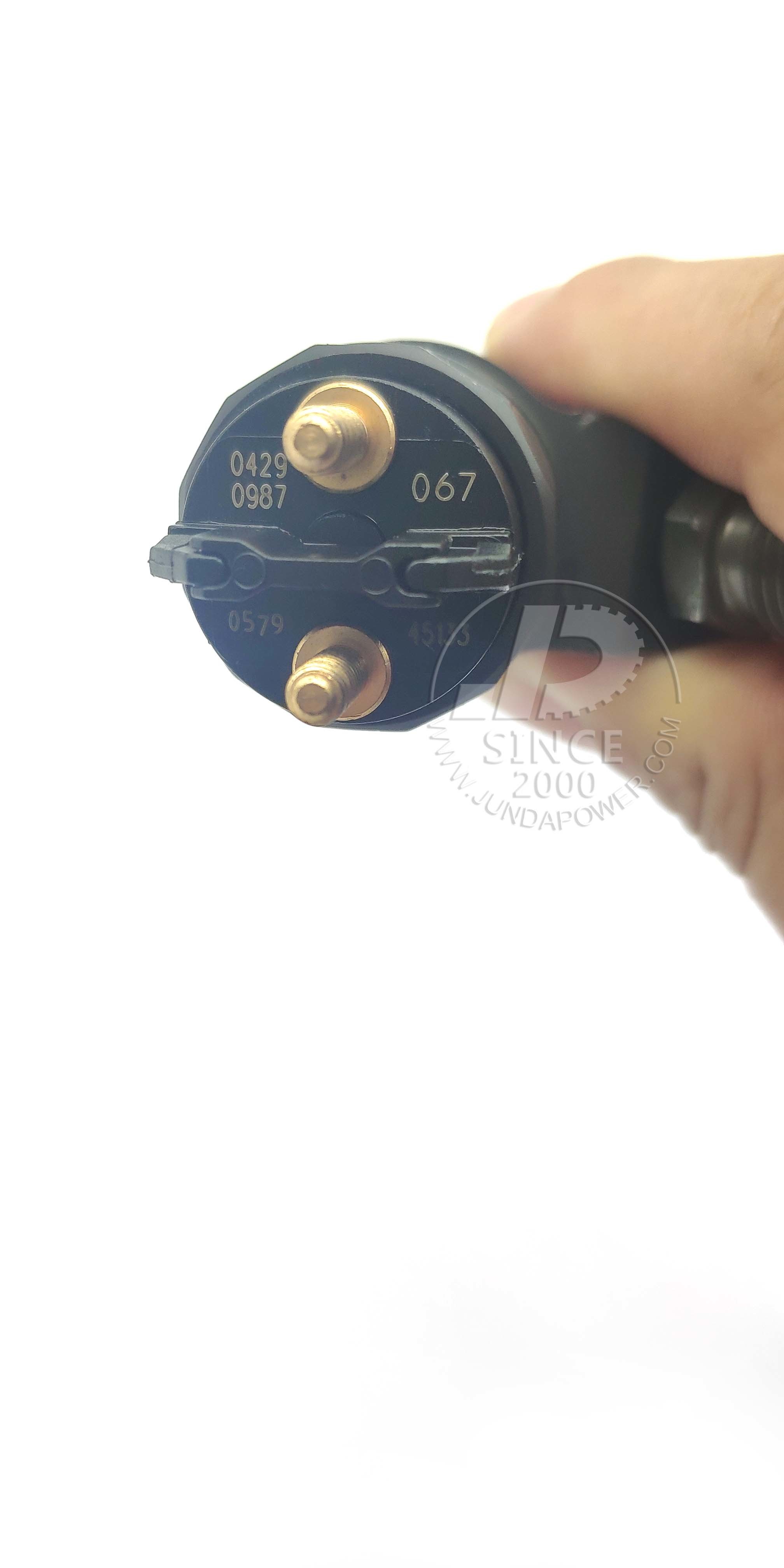 EC210 Excavator Engine Parts Diesel Fuel Injector 0445120067