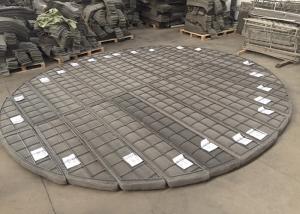 Quality SS 304 2205 Wire Mesh Demister Pad Mist 4718-100 Mm With 144 Kg/M3 wholesale