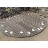 Buy cheap SS 304 2205 Wire Mesh Demister Pad Mist 4718-100 Mm With 144 Kg/M3 from wholesalers