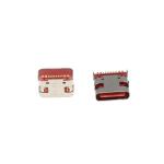 USB C Connector 16P DIP Flat Edge 20V 5A Micro USB Connectors Female Port Jack