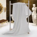 32S 70*150cm, 600g extra thick and big white plain terry hotel towel for