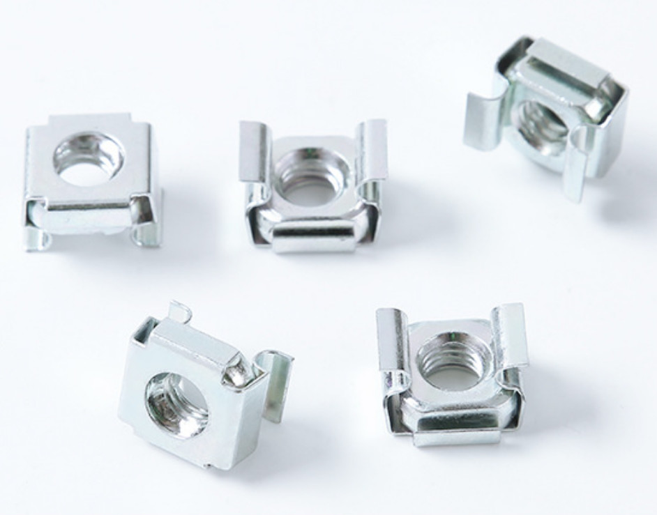 Zinc Plated M10 Stainless Steel Clip Nuts For Furniture Communications Industry