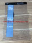 Custom Printing Transparent Packaging PE Bags For Stationery Small Gift Hair