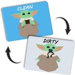 OEM Reversible Dishwasher Clean Sign Magnet CMYK 3.93*3.14inch