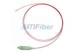 OM1 62.5 / 125 SC Fiber Optical Pigtail , 0.9mm OFNP Fiber Optic Cable