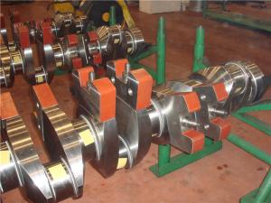 Quality Forged Marine Crankshaft , Diesel Engine Crankshaft Standard Size . Fast Delivery wholesale