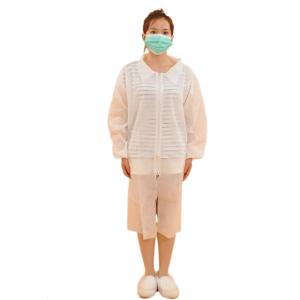 Quality Medical Disposable Lab Gown , Clean Room Disposable Lab Coats With Zipper wholesale