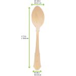 Wooden Disposable Knife Fork And Spoon Set Degradable 20cm