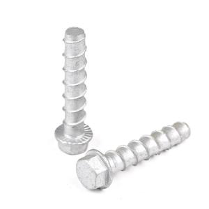 Quality Custom Heavy Duty Carbon Steel Flange Hex Head Concrete Anchors for Easy Installation wholesale