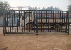 Quality Low Carbon Steel Pipe Security Garrison Fence Panels Spear Top Steel Fence wholesale