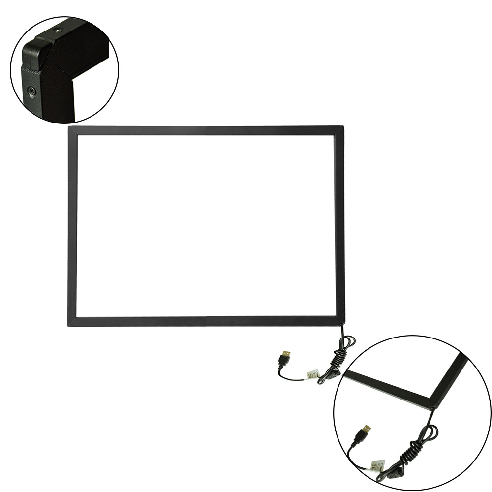 15.6 Inch Interactive Infrared Touch Screen For LCD Display Practical