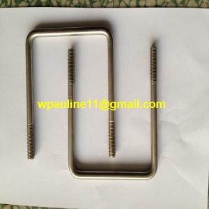Quality 316L square bend u bolts wholesale
