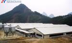 Prefabricated Light Weight Steel Structure Chicken House Shed ISO9001 CE