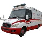Diesel 4x2 Ambulance ICU Emergency Car Rehabilitation Vehicle with Medical