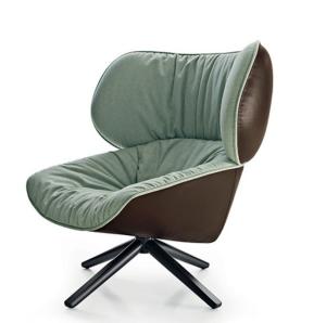 Quality Recliner Italian Designer Classic Modern Luxury Fiberglass Upholstered PU Leisure Tabano Chair wholesale