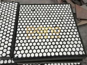 Quality HRA85 Hardness Rubber Ceramic Liners Impact Resistant Ceramic Wear Liner wholesale
