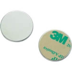 Quality Magnets 1/2&quot; Round Disc with Adhesive Backing - 250 Pcs wholesale