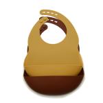 Waterproof Drool Baby Bib Catcher FDA Medical Grade Silicone