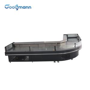 Quality Butcher Meat Display Freezer Fan Cooling System 280L Cooler Fridge wholesale