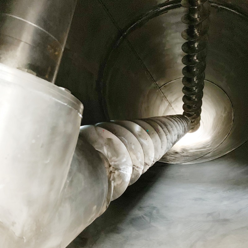 Electric Motor Helix Double Screw Conical Stirring Mixer for Dye and Desiccant Mixing