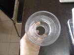 Black Metalic Shot Chiller Dispenser With Customized Decorative Sticker