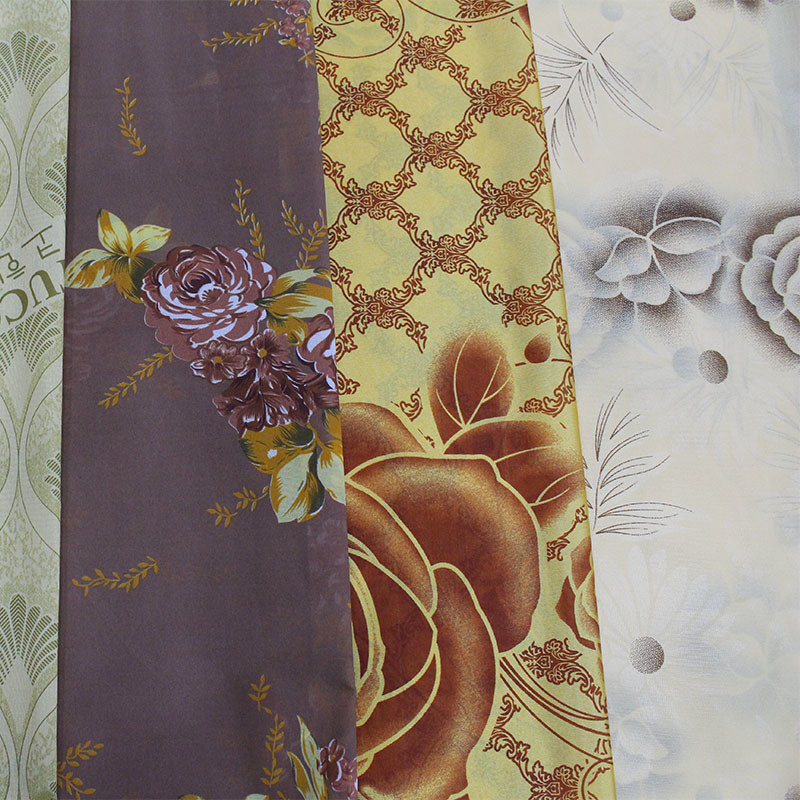 Polyester Warp Knitted Printed Mattress Quilting Fabric Customized 120gsm