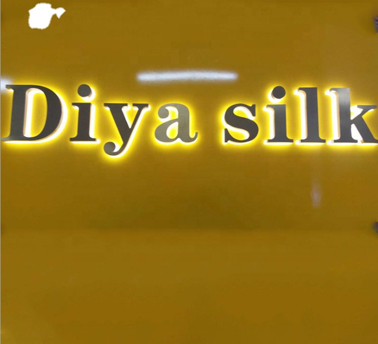 Mall outdoor indoor Led light letters _3D sign... Front acrylic LED backlit lettering sign