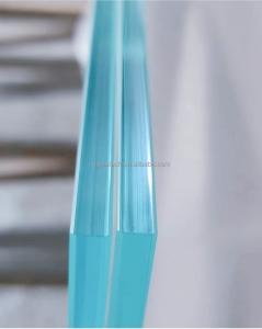 Quality Customized Color Starphire Extra Clear Tempered Glass for Bathroom Kitchen Decoration wholesale