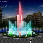 Music high-technology water fountain