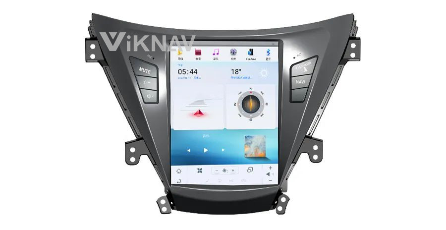 For 2012-2015 Hyundai Elantra 10.4 Inch 8 Core Stereo Navigation GPS Multimedia DVD Player Wireless Carplay 4G BT