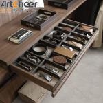 Custom Size Walk In Bedroom Wall Wardrobe For Women Modern Stylish Open Design