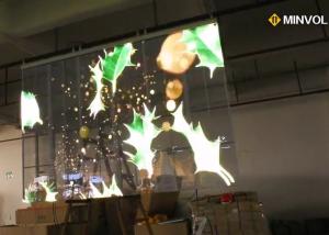 Quality Glass Windows LED Video Wall Screen P3.9 High Brightness wholesale
