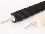 custom Spiral Roller Brush High Density Nylon Brush Aluminum Alloy/Galvanized
