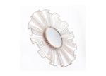 Round Framed Concavo-Convex Modern Metal Wall Art Mirror For Home Decoration