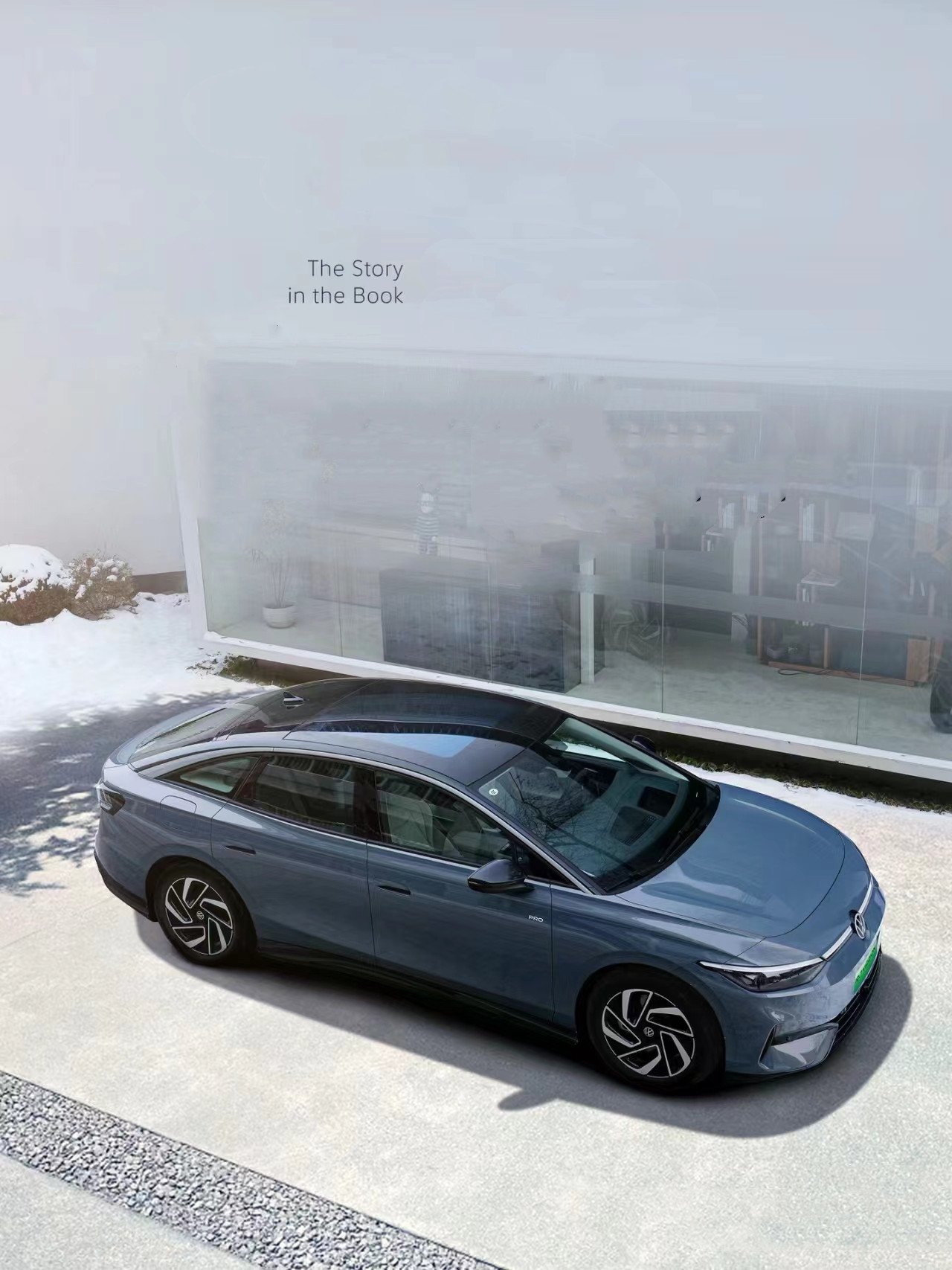2024 VW Auto ID7 VIZZION PRO EV Luxury Electric SUV 5-Door 5-Seat Left High Speed 155km/h Automatic Gear Box Leather Seats