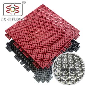 Quality 1000 Pieces Basketball Court Plastic Tiles Interlocking Backyard Court Tiles wholesale