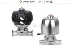 Casting Body Pneumatic Membrane Diaphragm Valve , OEM Diaphragm Valve
