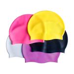 Customized Hypoallergenic Silicone Waterproof Swim Cap