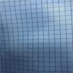 Workwear Anti Static Lining Fabric Tc Polycotton Esd Grid Fabric Breathable