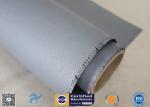 Chemical Resistant Gray Color Silicone Coated Fiberglass Fabric 160g Two Sides