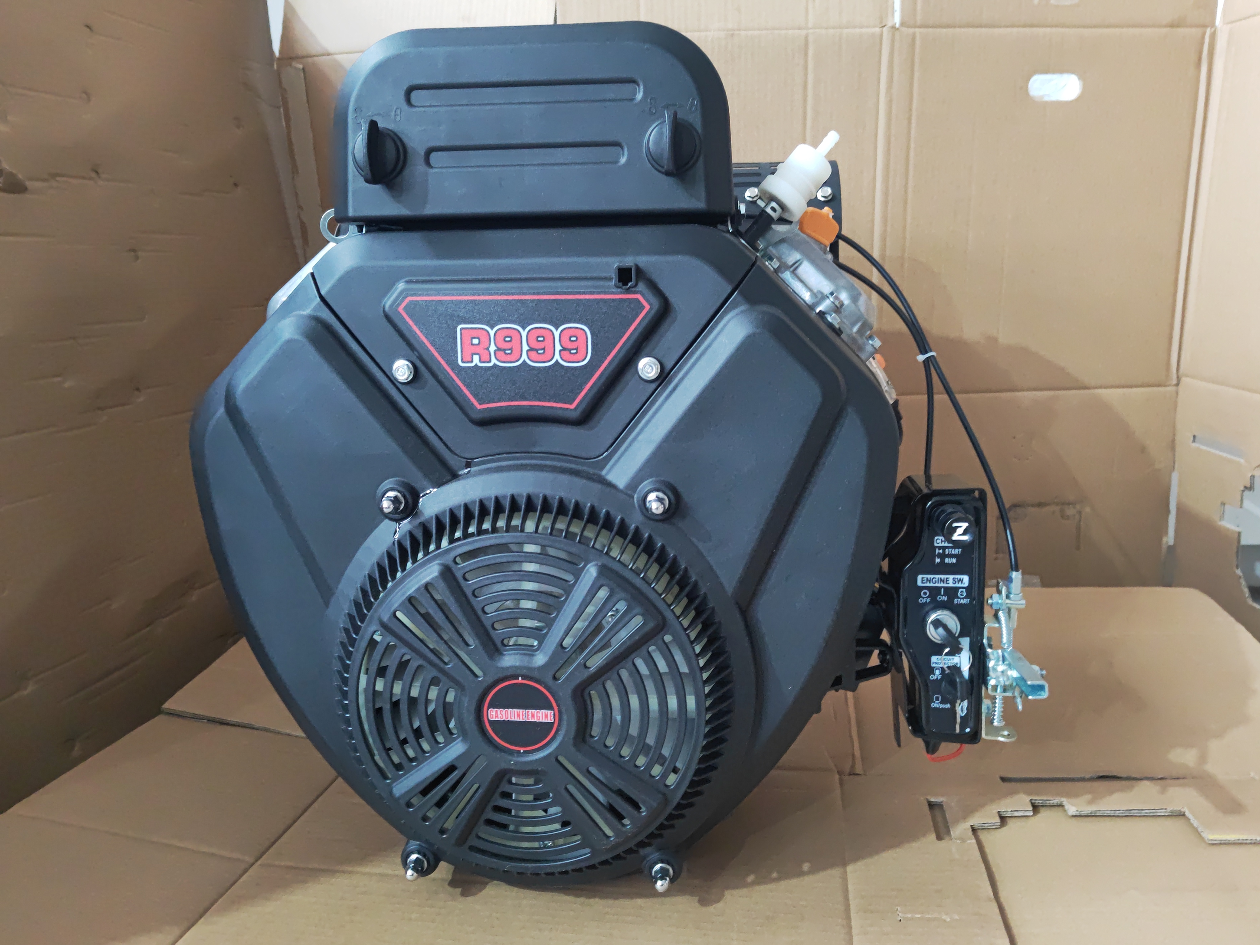 35HP/999CC Gasoline Engine Vertical Axis High Pressure Machine with Electric Starter