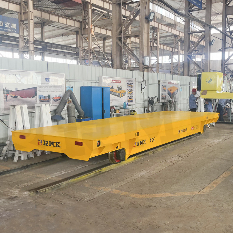 Heavy Duty 35 Tons Customized Steel Structure Electric Transfer Cart