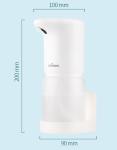 ABS 13.4oz IPX5 Alcohol Hand Sanitiser Gel Dispenser 3 Gears Automatic