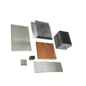 Quality CNC Machining Stamped Heat Sinks 3D STEP IGES Custom Stamped Radiator wholesale